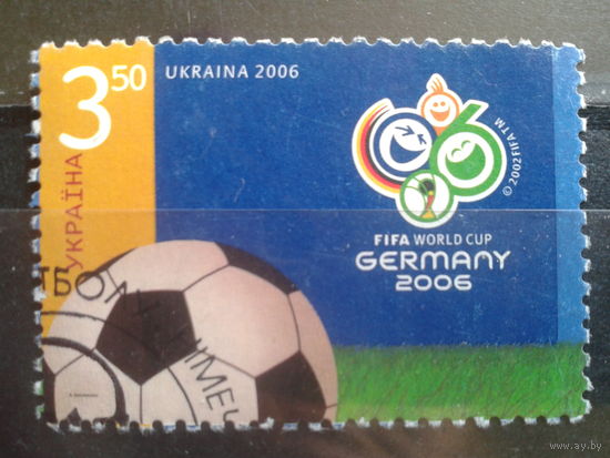 Украина 2006 Футбол Михель-2,8 евро гаш