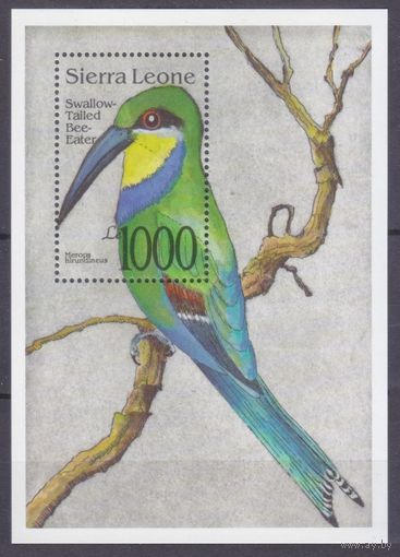 1992 Сьерра-Леоне 1835/B196 Птицы 9,50 евро