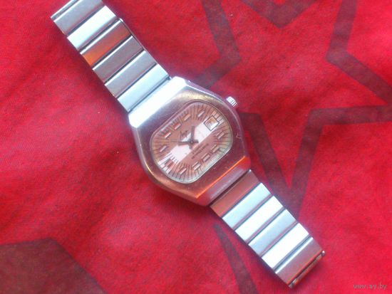 Часы ЛУЧ 1816 АВТОМАТ из СССР 1970-х