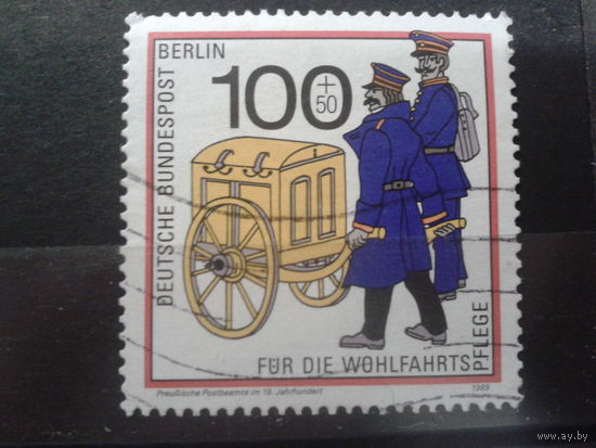 Берлин 1989 почтальоны, 19 век Михель-5,0 евро гаш.