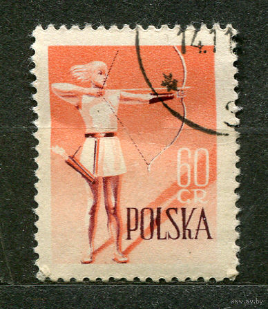 Спорт. Стрельба из лука. Польша. 1959
