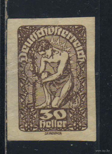 Австрия Немецкая Респ 1919 Аллегория Стандарт #281*