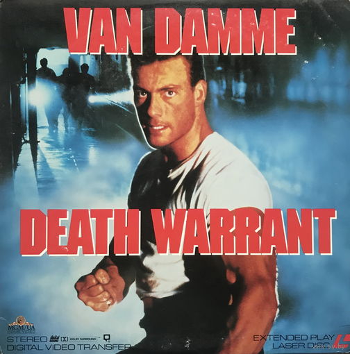 Laser disc Visions, DEATH WARRANT, FILM 1992