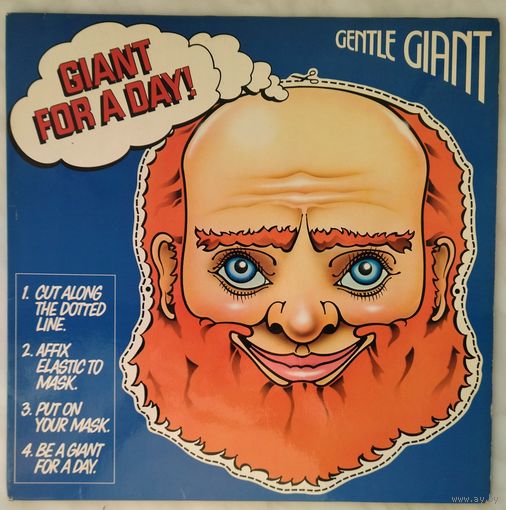 Gentle Giant /Giant For A Day/1978, Chrysalis, LP, Germany