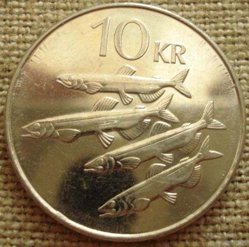 10 крон 2008 Исландия