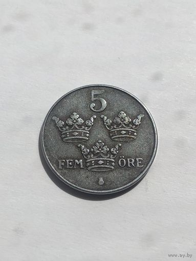 5 оре, 1949 г., Швеция