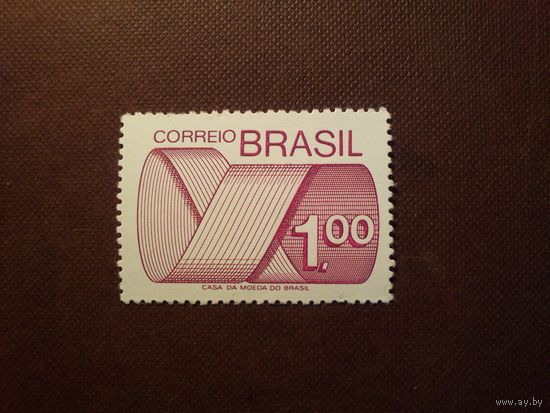 Бразилия 1974 г.Эмблема и почтовая марка.