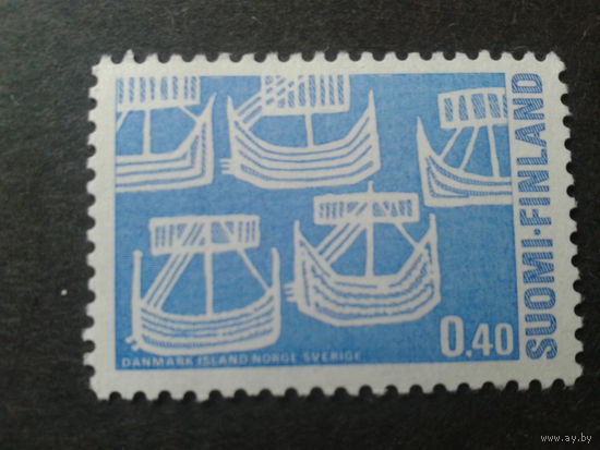Финляндия 1969 совместный выпуск с Швецией и Норвегией