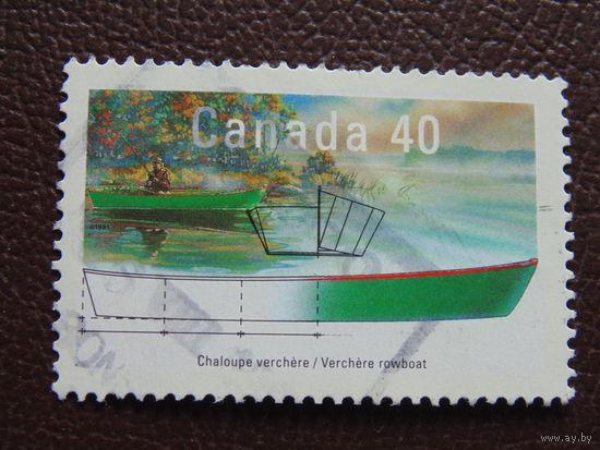 Канада 1988 г. Лодка.