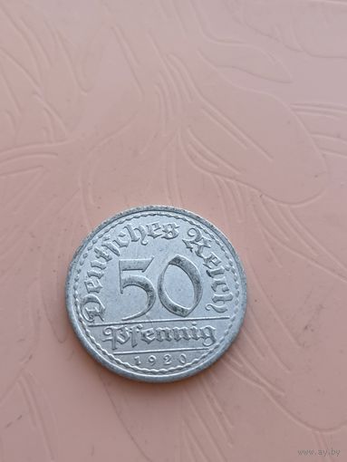Германия 50 пфенингов 1920(А)13