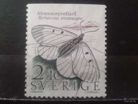 Швеция 1987 Бабочка