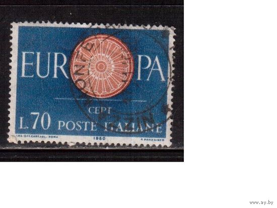 Италия-1960,(Мих.1078) гаш. , Европа