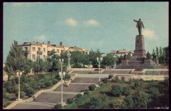 1969 год Севастополь Памятник Ленину