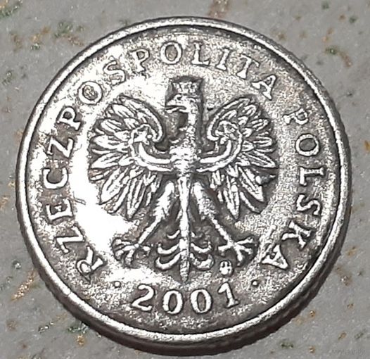 Польша 10 грошей, 2001 (9-3-5)