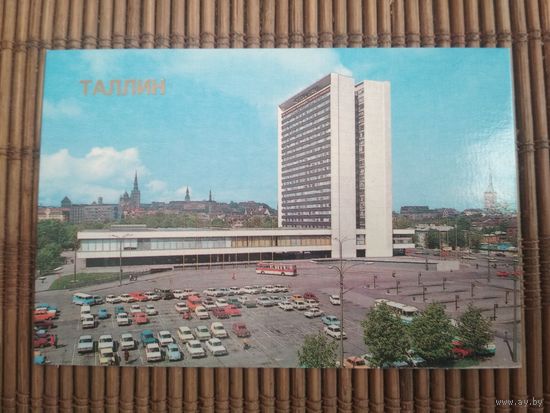 Карманный календарик. Таллин .1986 год