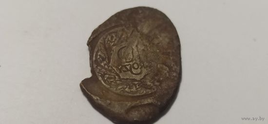 Зеркальный отпечаток монеты 10 грош 1923 года( олово или свинец) (ж)