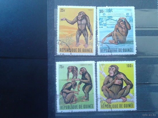 Гвинея 1969 Обезьяны Полная серия