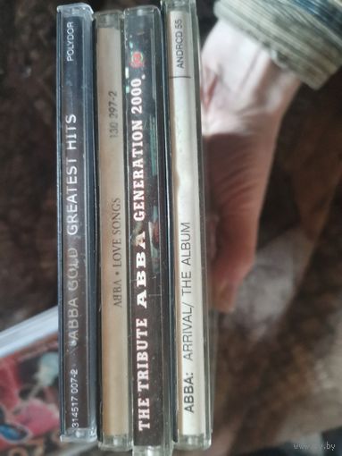 4 pcs audio CDs Albums ABBA