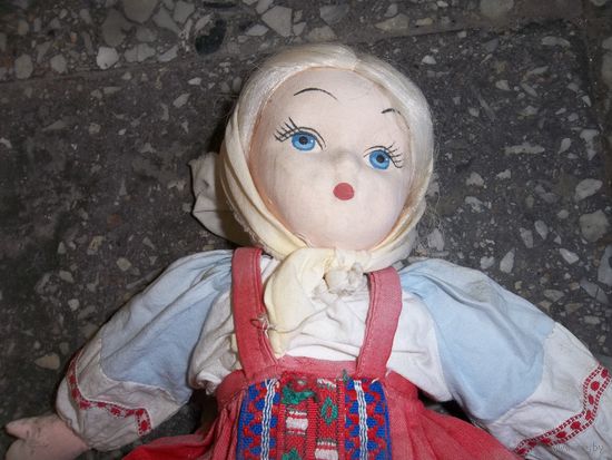 Кукла - грелка на самовар СССР