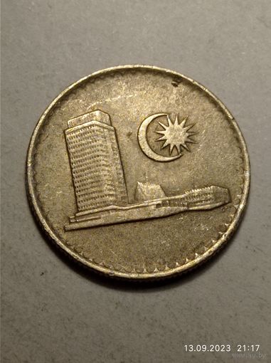 Малайзия 10 сенов 1980 года .
