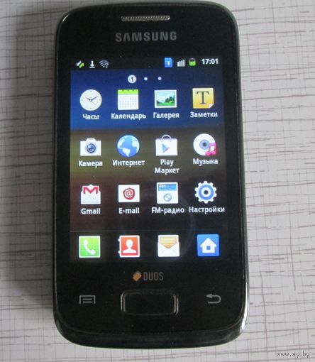 Смартфон Samsung GT-S6102, две симкарты