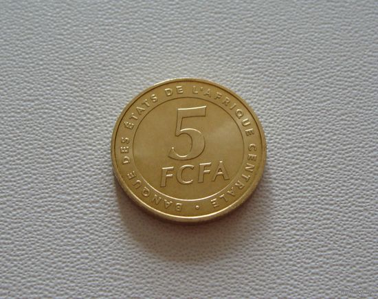 Центральная Африка (BEAC). 5 франков 2006 год KM#18