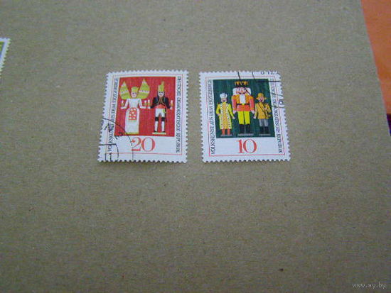 ГДР 1971 год Игрушки Германия 2 марки