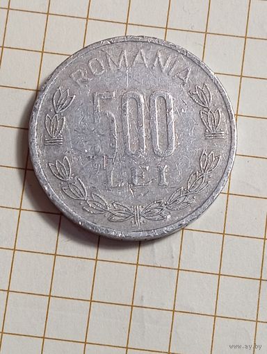 Румыния 500 лей 1999 года .