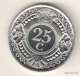 Нидерландские Антильские острова 25 цент 1990