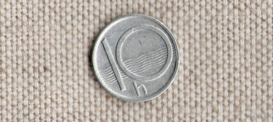 Чехия/Чехословакия 10 геллеров 1993//(Oct)