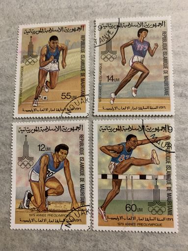 Мавритания 1979. Летняя олимпиада Москва-80