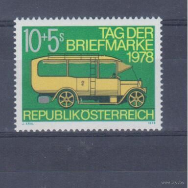 [395] Австрия 1978. Техника.Транспорт.Автобус. Одиночный выпуск. MNH