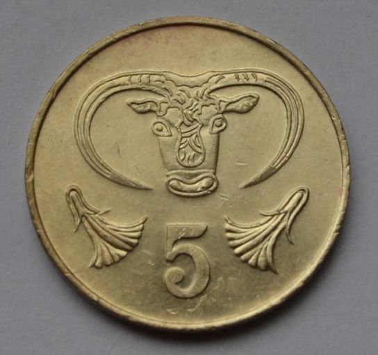 Кипр 5 центов, 1983 г.