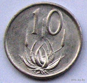 ЮАР, 10 центов 1981
