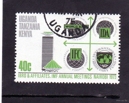 Уганда. Танзания. Кения. Международный конгресс в Найроби. 1973.