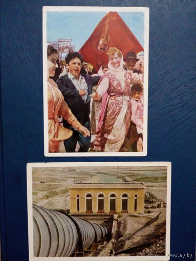 Комплект почтовых фотооткрыток СССР 1964 год Дагестанская АССР 8 шт. чистые
