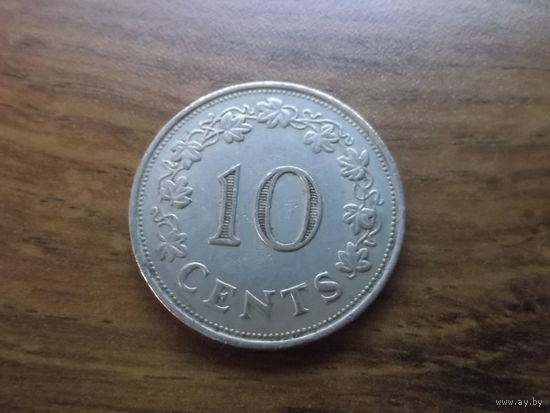 Мальта 10 центов 1972 (2)
