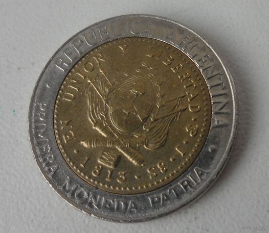 1 песо Аргентина 2006 г.в KM# 112