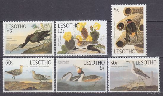 1985 Лесото 525-530 Птицы 11,00 евро