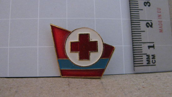 Знак КазССР "Красный крест".