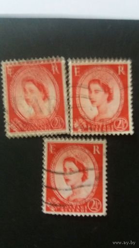 Великобритания  1955-57  1м
