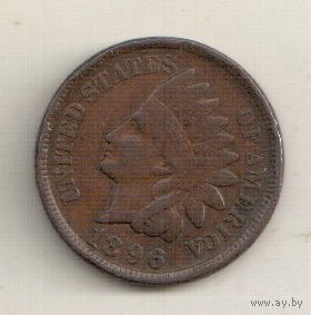США 1 цент 1896