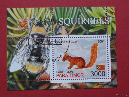 Восточный Тимор 2001г. Фауна