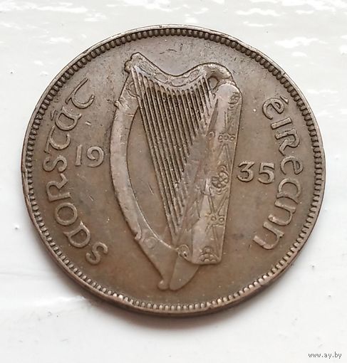 Ирландия 1 пенни, 1935 4-3-5