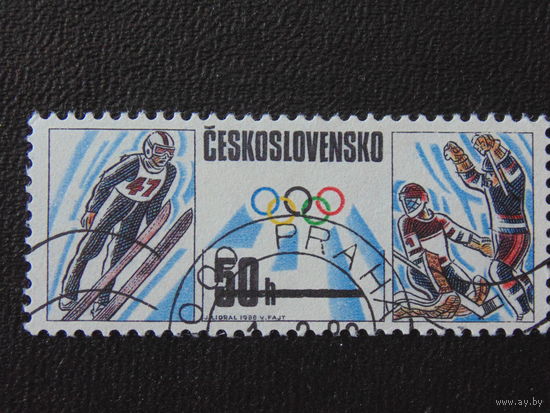 Чехословакия 1988г. Спорт.