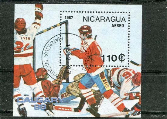 Никарагуа. Зимние олимпийские игры Калгари. Калгари