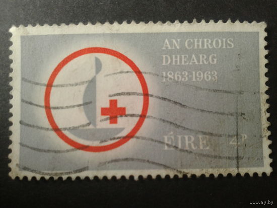 Ирландия 1963 Красный крест