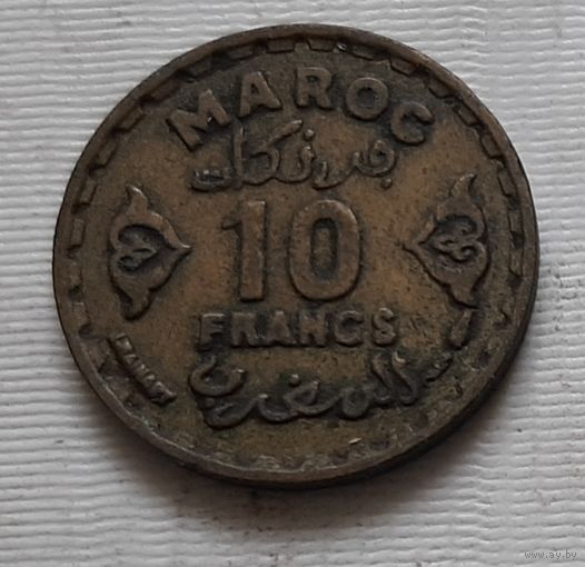 10 франков 1951 г. Марокко