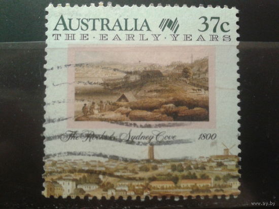 Австралия 1988 г. Сидней в 1800 г.