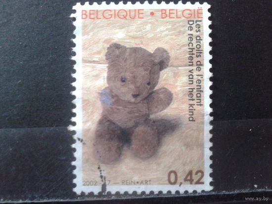 Бельгия 2002 Тедди, плюшевый медвежонок